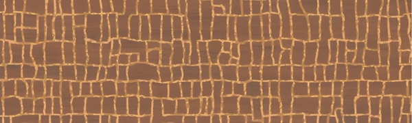 1.webp Brown wallpaper with gold grid pattern