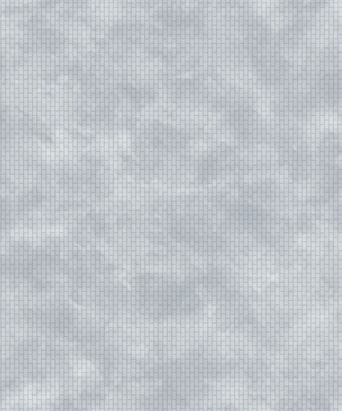 Grey textured wallpaper with a tiny grid tile pattern.